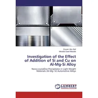 Lap Lambert Academic Publishing Investigation of the Effect of
