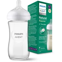 Philips Avent Glasflasche Natural mit Responsivem Schnuller 240ml, 1 Stück