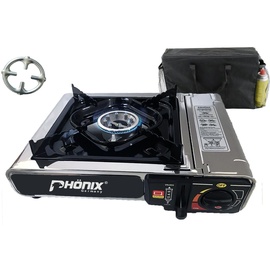 phönix handels gmbh Phönix PC-20 Gaskocher Campingkocher 2,3 KW Picknickkocher + Tasche