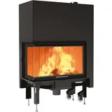 Edilkamin Windo2 75R Kamineinsatz Stahl Schwarz