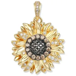 Seinerzeit SZA-3960-432 Anhänger Solana Sonnenblume Goldfarben
