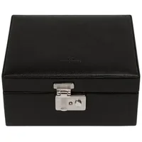 Windrose Beluga Uhrenbox 19,5 cm Leder