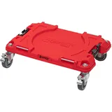 QBRICK SYSTEM Pro Transport Platform Red Ultra HD Rollbrett Transportbrett Aus Kunststoff 100 kg Tragkraft Rot 50,6 x 32,5 x 14 cm