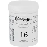 HOMOEOPATHIEFUCHS Schüssler-Salz Nummer 16 Lithium chloratum D6 Biochemie