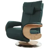 himolla Relaxsessel Leder Mit verschiedenen Funktionen Hilke ¦ türkis/petrol ¦ Maße (cm): B: 75 H: 112 T: 87.0