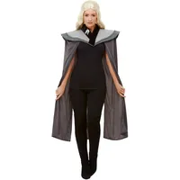 Smiffys Mittelalterlicher Umhang Damen grau