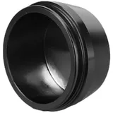 4 Stück 56 Mm 2,2 Zoll, Universal, Felgenmittenkappe, Nabenabdeckung, Aluminium-Nabenkappe, Radnabenkappen, Winterfelgen, Modifiziertes Teil (schwarz) (Schwarz)