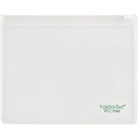 FolderSys 40417-00, B4 EVA mit Plastikzip Zipp weiß Packung