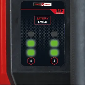 Einhell Akku-Gartenpumpe Aquinna 36/38 F LED Automatic + 2x Starterset