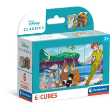 CLEMENTONI Disney Classics 6 Würfel Puzzle Kinder