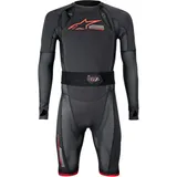 Alpinestars Tech-Air 10 Race System Airbag Anzug, schwarz-rot, Größe XL für Männer