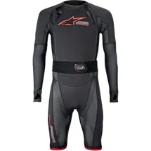 Alpinestars Tech-Air 10 Race System Airbag Anzug, schwarz-rot, Größe XL für Männer
