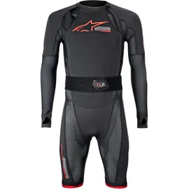 Alpinestars Tech-Air 10 Race System Airbag Anzug, schwarz-rot, Größe XL für Männer