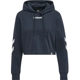 hummel hmlLEGACY Cropped Hoodie Damen blue nights S
