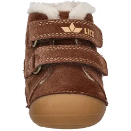 LICO Sunny V Lauflernschuhe, Braun 19 EU
