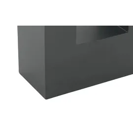 Möbel Kraft Blumenkübel 38 x 18 x 55 cm Schwarz
