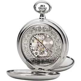 REGENT Taschenuhr REGENT "P700", silber (silberfarben), Taschenuhren, Damen, Taschenuhr, Herrenuhr, Handaufzug, Acrylglas