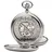 REGENT Taschenuhr REGENT "P700", silber (silberfarben), Taschenuhren, Damen, Taschenuhr, Herrenuhr, Handaufzug, Acrylglas
