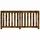 vidaXL Heizkörperverkleidung Räuchereiche 175x20x82 cm Holzwerkstoff - Braun