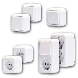 McPower Aufputz-Set McPower Finery Starter'', 7-teilig weiß