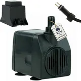 KERRY Teichpumpe 12 V 450 L/H