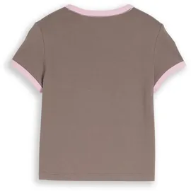 Tom Tailor T-Shirt mit Print braun 164 EU