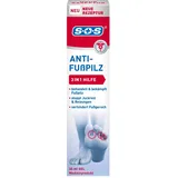 SOS Anti-Fußpilz Gel 30 ml, 3in1 Wirkung gegen Fußpilz, lindert Juckreiz & Brennen, beugt Neubefall vor, klinisch getestet, für Kinder ab 4 Jahren & Erwachsene