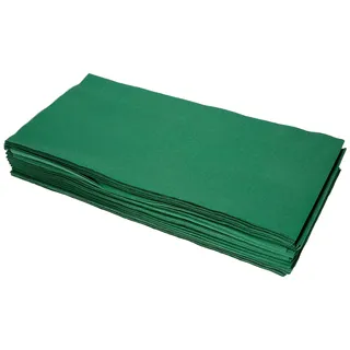 Papstar Papstar, 20 Mitteldecken, Tissue "ROYAL Collection" 80 cm x 80 cm dunkelgrün,