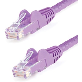 Startech StarTech.com 3m Cat6 Snagless RJ45 Ethernet Netzwerkkabel - Lila - 3m Cat 6 UTP Kabel