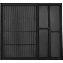 SOTech Gewürzeinsatz Cuisio transluzent-anthrazit Für 600 mm Korpusbreite Tiefe 473 mm Besteckeinsatz für Legrabox