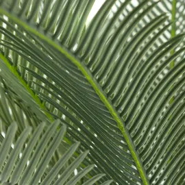 Decovego Künstliche Palme groß Kunstpalme Modell 9, 80 cm hoch Decovego - Grün,