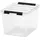 SmartStore Aufbewahrungsbox CLASSIC 3 3 Liter transparent / schwarz