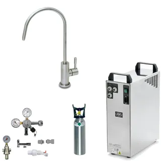 bietal® Tafelwasseranlage BieTal® Set Wasserhahn 1-Wege TWA-200 ohne Kühlung ohne Filter