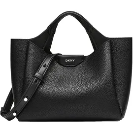 DKNY Willa Mini Umhängetasche Kunstleder Black/Silver