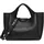 DKNY Willa Mini Umhängetasche Kunstleder Black/Silver