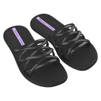 Ipanema MEU Sol Slide Fem Sandale, Schwarz, 38