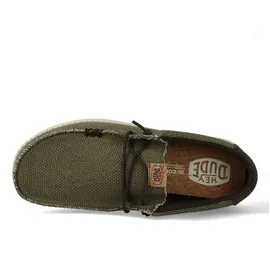 HEYDUDE Wally Braided Herren Grün 43
