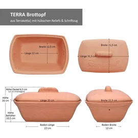 Mambocat Terra Brottopf aus Terrakotta - 1982 ****Vorpackplatz: REGAL B /// PLATZ 106