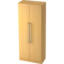 Hammerbacher Solid Garderobenschrank 80x42x200,4cm braun