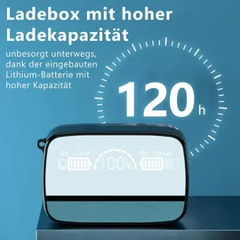 UC-Express® Bluetooth In-Ear Kopfhörer für Samsung Galaxy S25 S24 Plus Ultra Edge Ohrhörer - Schwarz