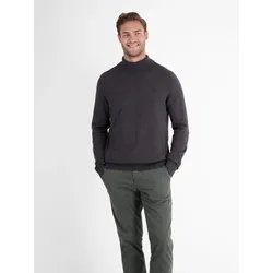 Rollkragen-Strickpullover - Anthra Melange - XXXL