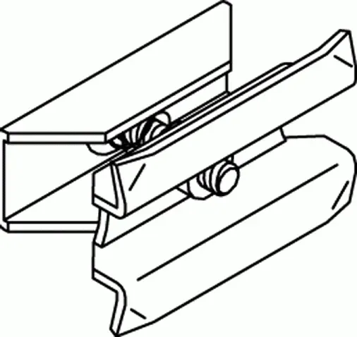 Zehnder Zubehör Halter BH, weiß RAL 9016, 774001 774001