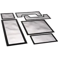 DEMCiflex Staubfilter, Schwarz, HAF XB, 6 Stück(e)