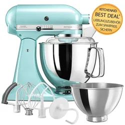 KitchenAid Artisan Küchenmaschine 4,8L 5KSM175 Eisblau Zubehöraktion*