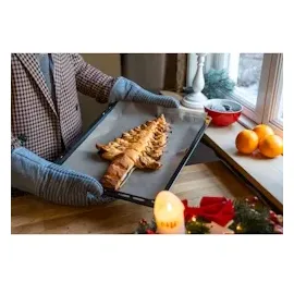 Wenko Topfhandschuhe Ada Stripes Grau