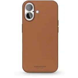 VONMÄHLEN iPhone 16 Leder Case braun