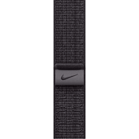 Apple Nike Sport Loop für Apple Watch 45mm sachwarz/blau (MUJX3ZM/A)