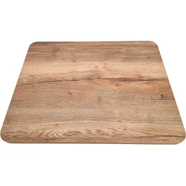 viertec Leichtbau-Tischplatte Eiche-Optik 95 x 75 x 2,8 cm