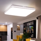GLOBO Smart Home LED Panel Decken Strahler Alexa Leuchte Sternen Effekt Lampe Globo 48406-48SH