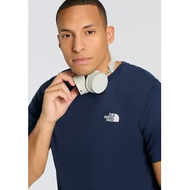 The North Face Simple Dome Kurzarm-t-shirt - Summit Navy - S